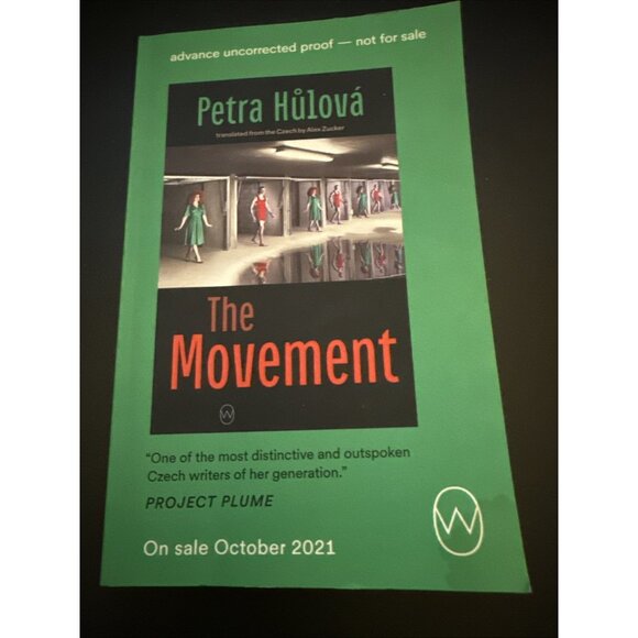 The Movement Petra Hulova Uncorrected Proof Paperback - Picture 2 of 11